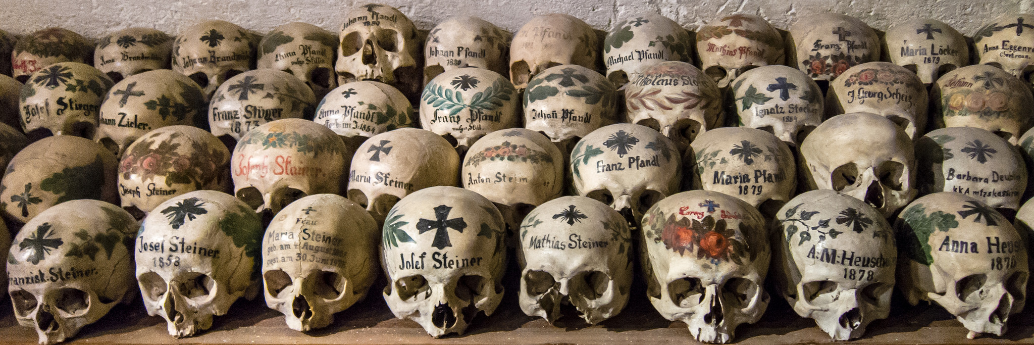 The Painted Skulls of Hallstatt